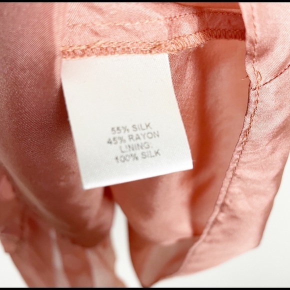 Michelle Mason Polka Dot Plunge Long Sleeve Mini Dress Pink Size 0 Cocktail - Picture 8 of 13